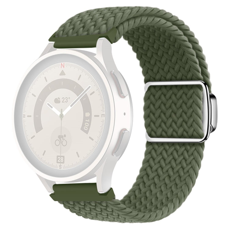 Vildt Godt Metal Og Nylon Universal Rem passer til Smartwatch - Grøn#serie_3