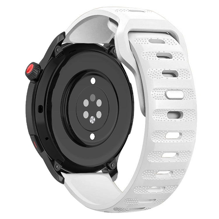 Fremragende Silikone Universal Rem passer til Smartwatch - Hvid#serie_2