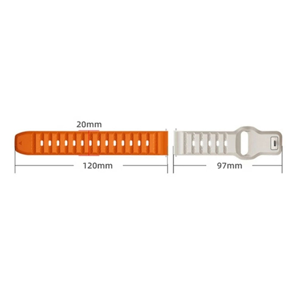 20mm Universal dot texture style strap - Black#serie_6