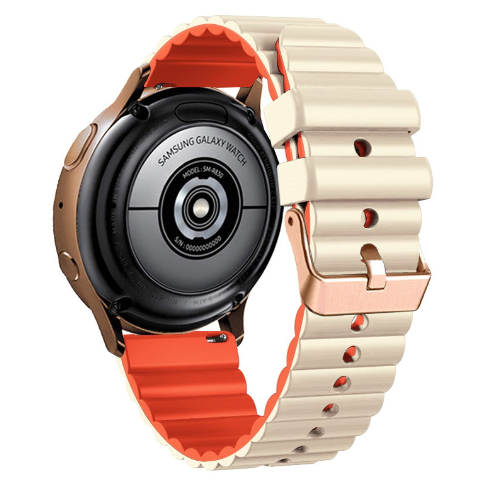 Helt Vildt Smuk Silikone Universal Rem passer til Smartwatch - Orange#serie_6