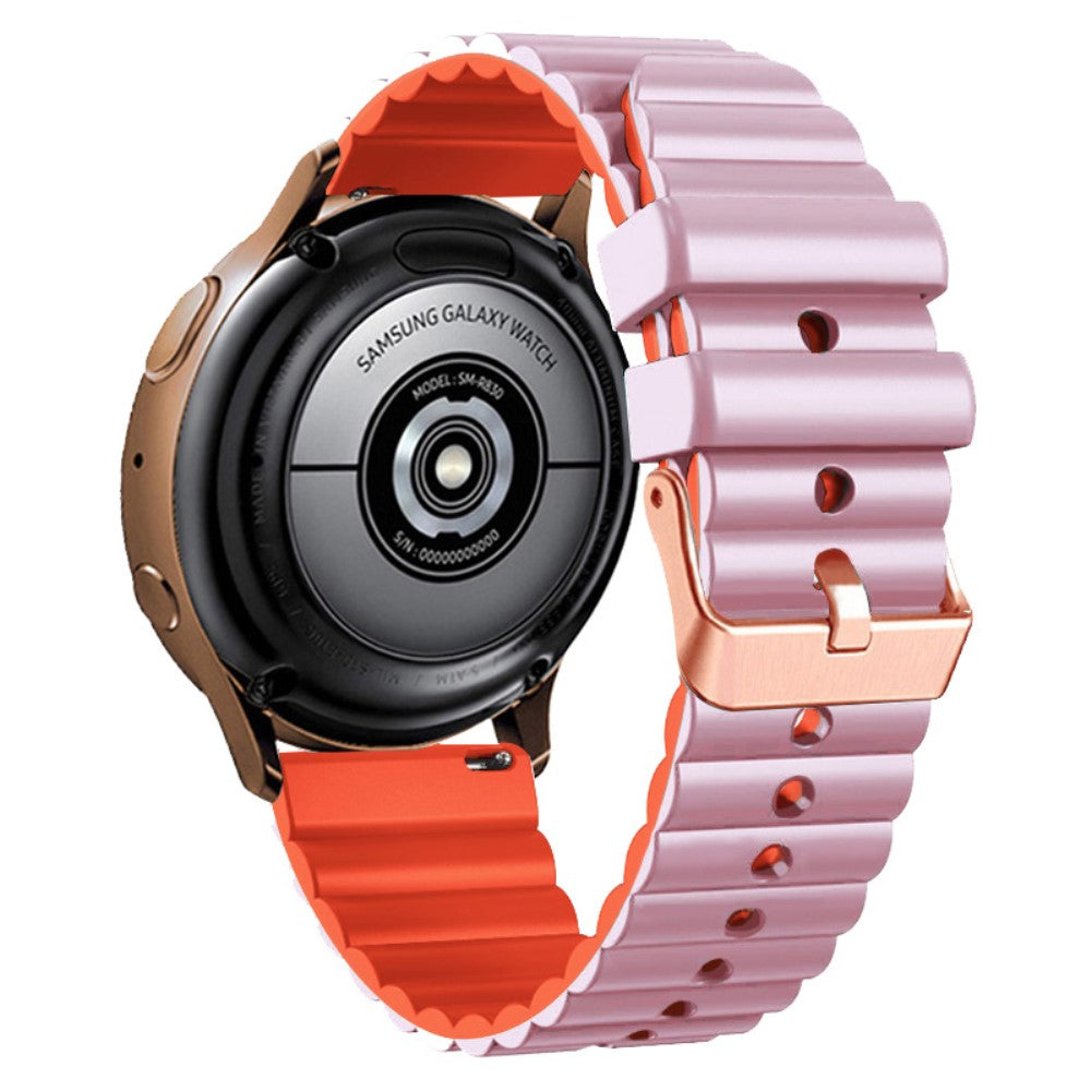 Helt Vildt Smuk Silikone Universal Rem passer til Smartwatch - Lilla#serie_8