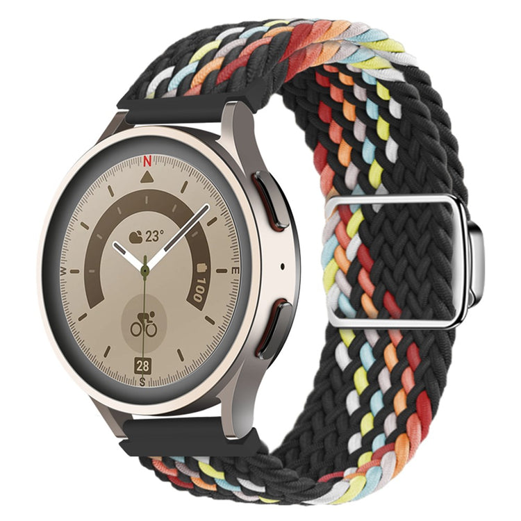 Vildt Smuk Metal Og Nylon Universal Rem passer til Smartwatch - Flerfarvet#serie_18