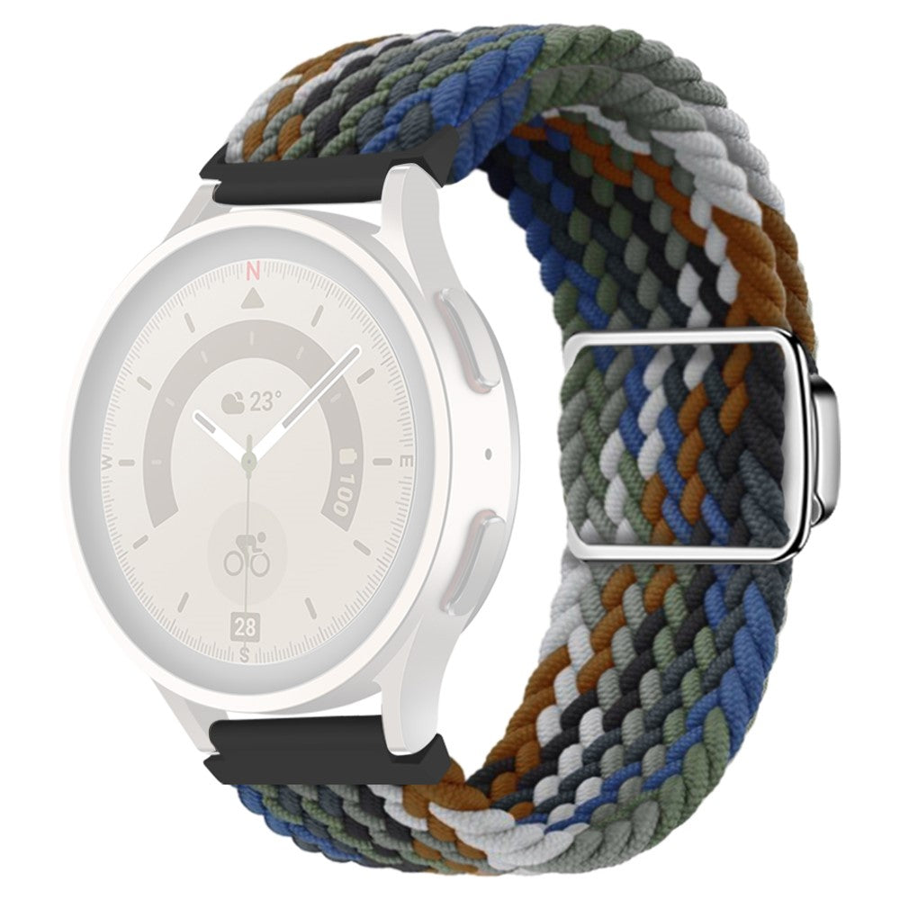 Vildt Smuk Metal Og Nylon Universal Rem passer til Smartwatch - Flerfarvet#serie_19