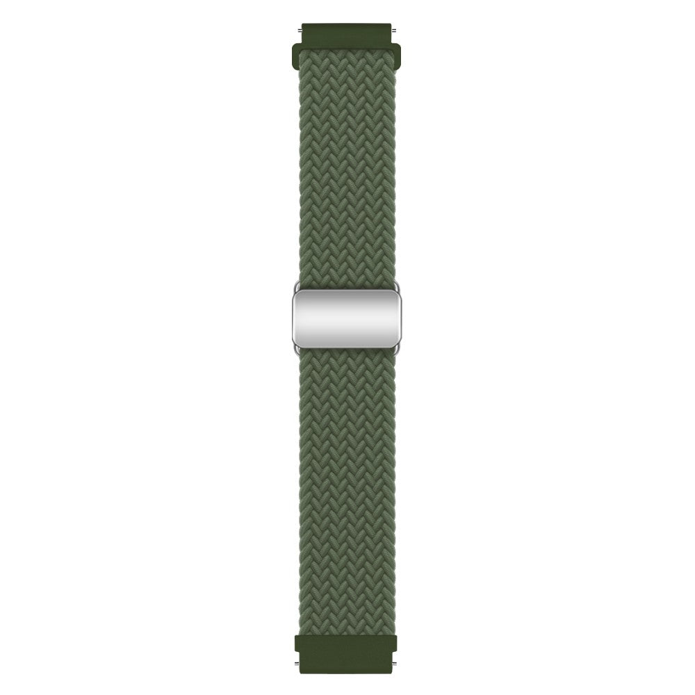 Vildt Smuk Metal Og Nylon Universal Rem passer til Smartwatch - Grøn#serie_3