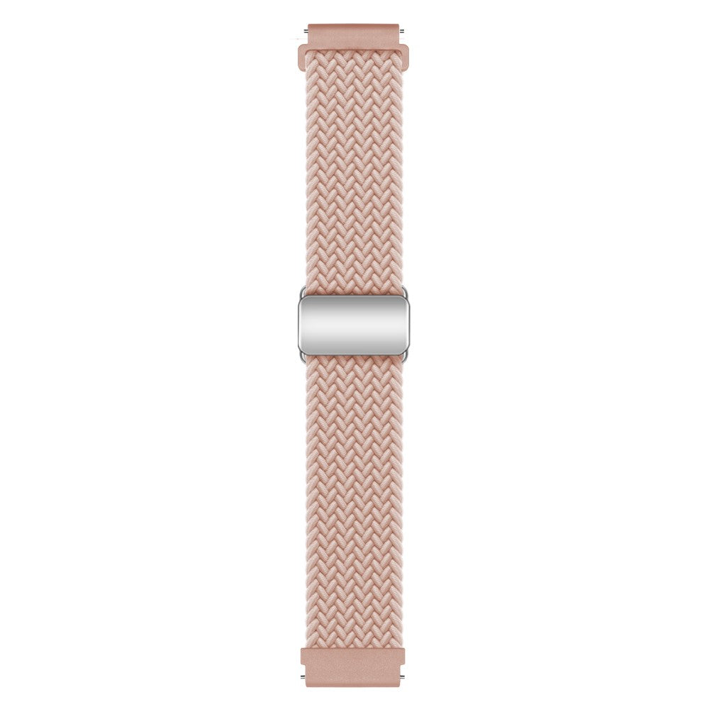 Vildt Smuk Metal Og Nylon Universal Rem passer til Smartwatch - Pink#serie_4