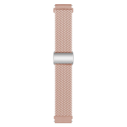 Vildt Smuk Metal Og Nylon Universal Rem passer til Smartwatch - Pink#serie_4