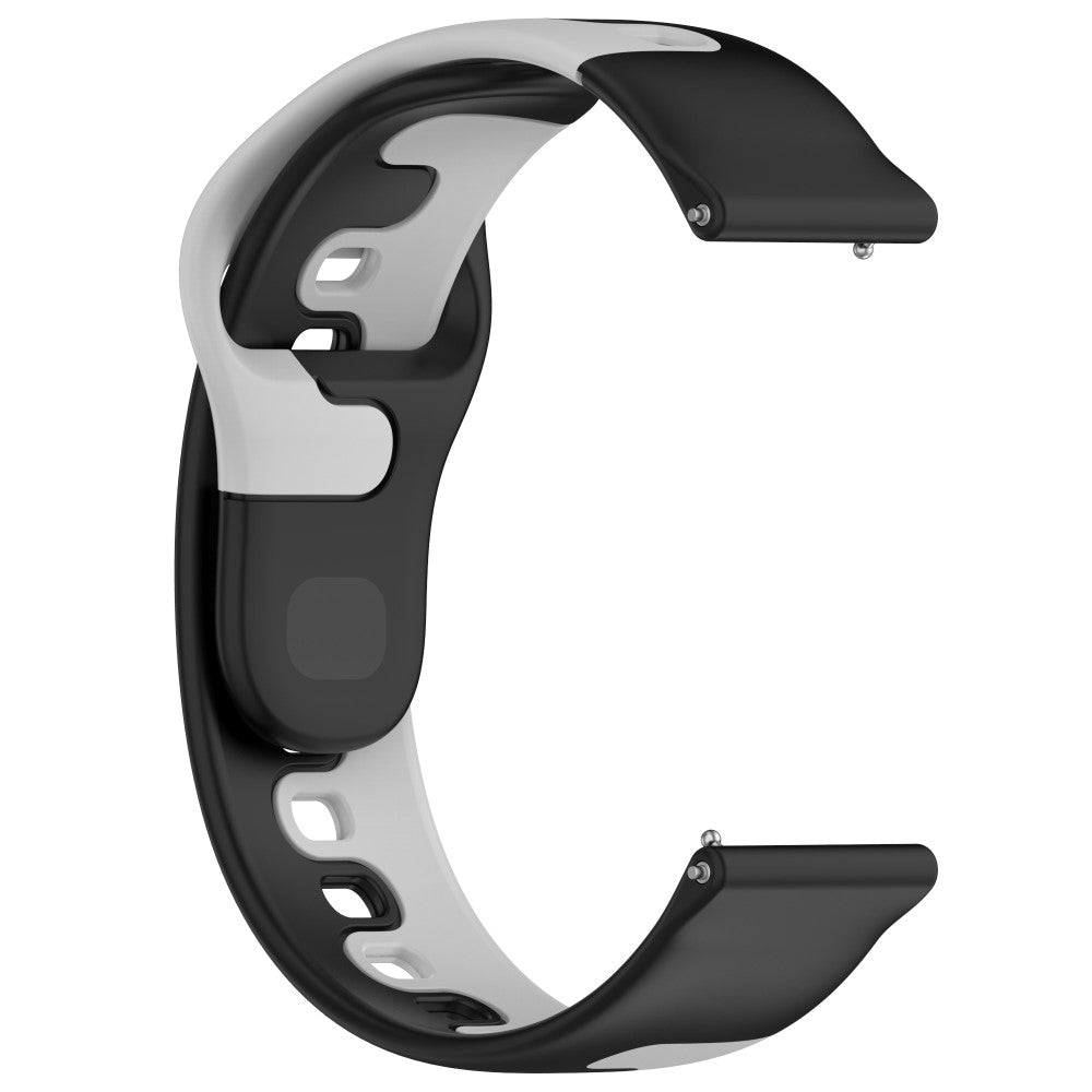 Vildt Nydelig Silikone Universal Rem passer til Smartwatch - Sølv#serie_4