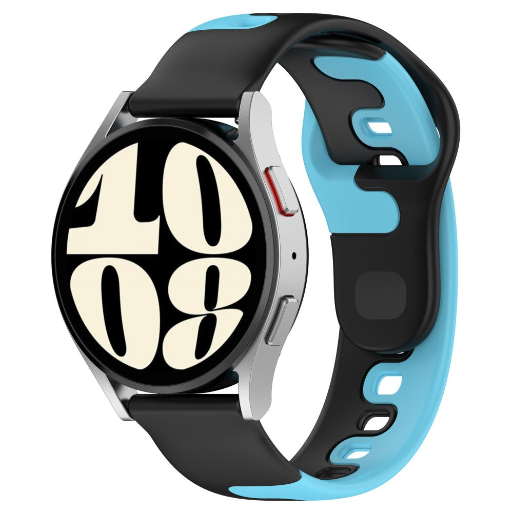 Vildt Nydelig Silikone Universal Rem passer til Smartwatch - Blå#serie_5