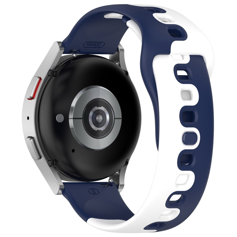 Vildt Nydelig Silikone Universal Rem passer til Smartwatch - Blå#serie_9