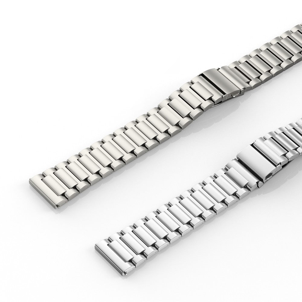 Meget Cool Metal Universal Rem passer til Smartwatch - Sølv#serie_3