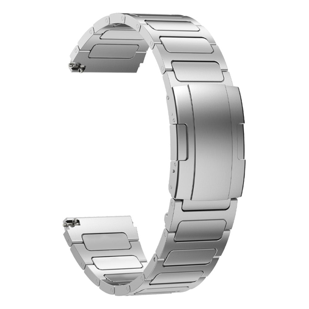 Helt Vildt Pænt Metal Universal Rem passer til Smartwatch - Sølv#serie_2