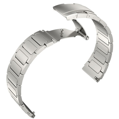 Helt Vildt Pænt Metal Universal Rem passer til Smartwatch - Sort#serie_3