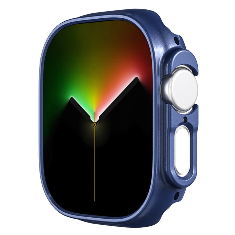 Meget Flot Apple Watch Ultra Plastik Cover - Blå#serie_2
