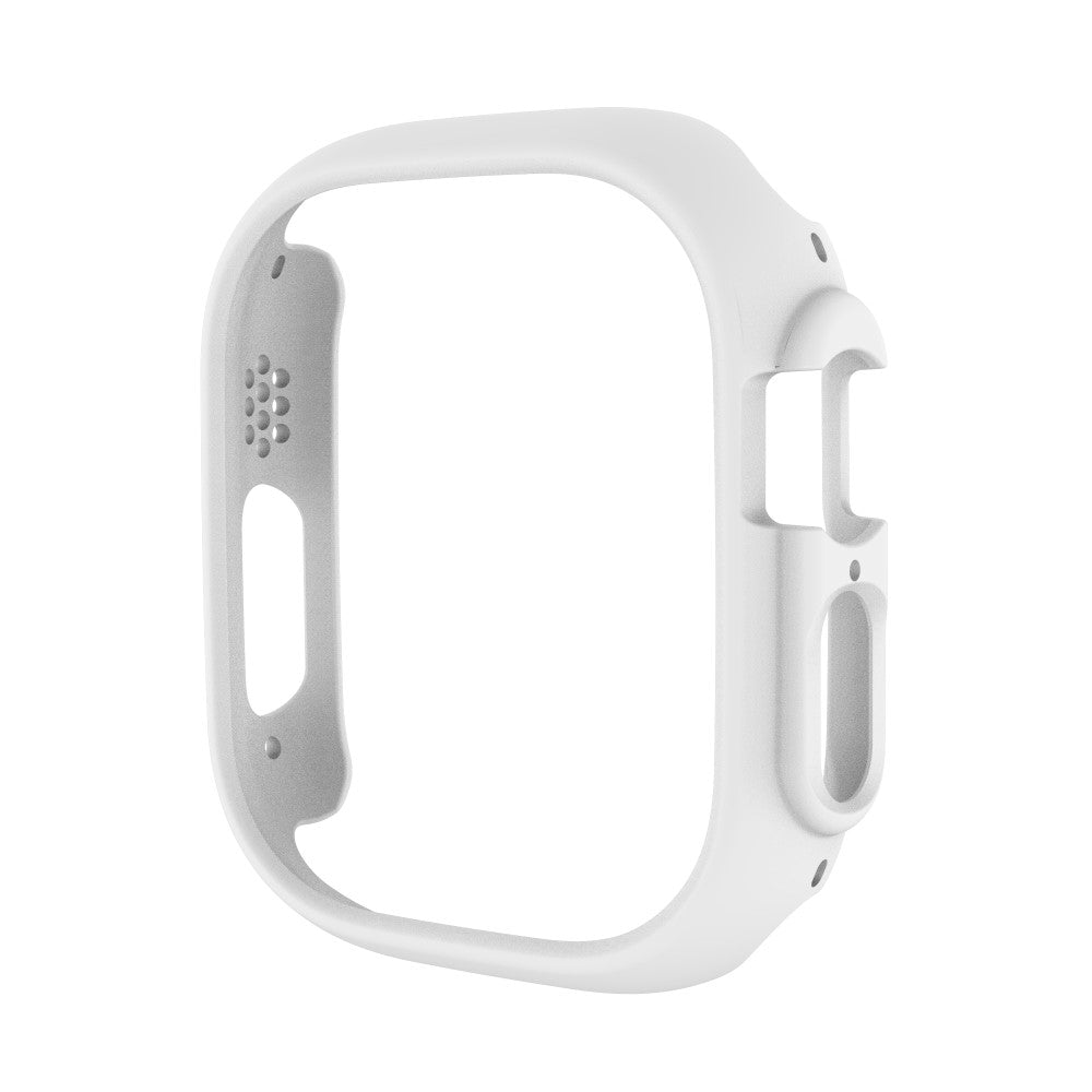Rigtigt Fed Apple Watch Ultra Plastik Cover - Hvid#serie_2