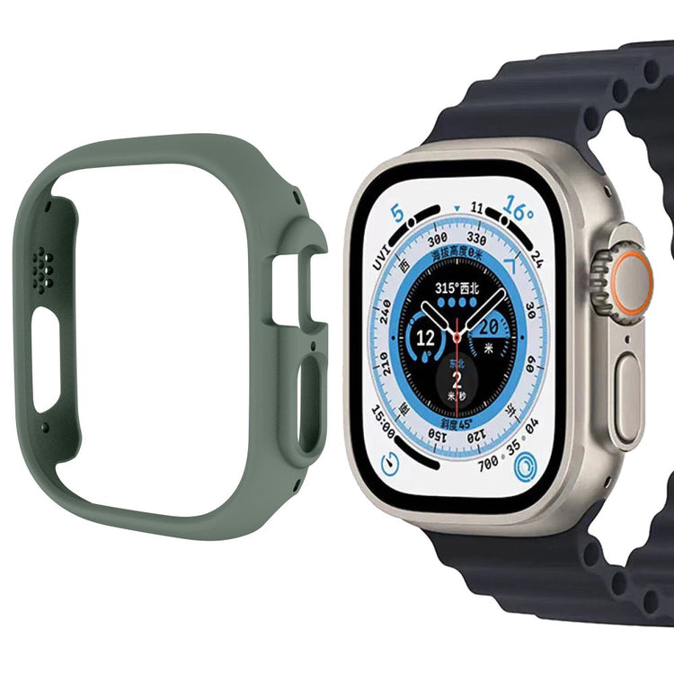 Rigtigt Fed Apple Watch Ultra Plastik Cover - Grøn#serie_9