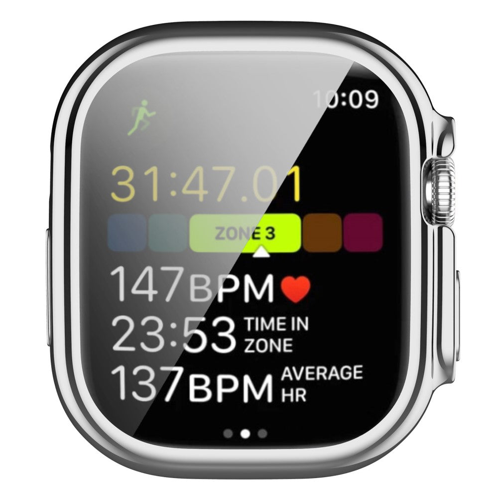 Vildt Godt Apple Watch Ultra Silikone Cover - Sølv#serie_10