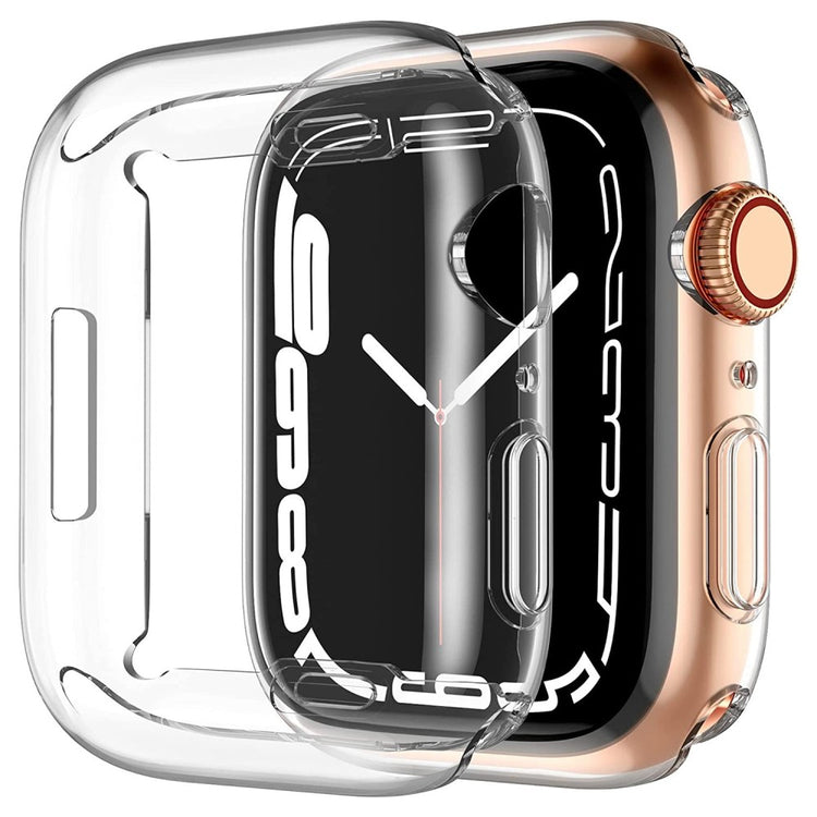 Mega Fint Apple Watch Ultra Silikone Cover - Gennemsigtig#serie_012