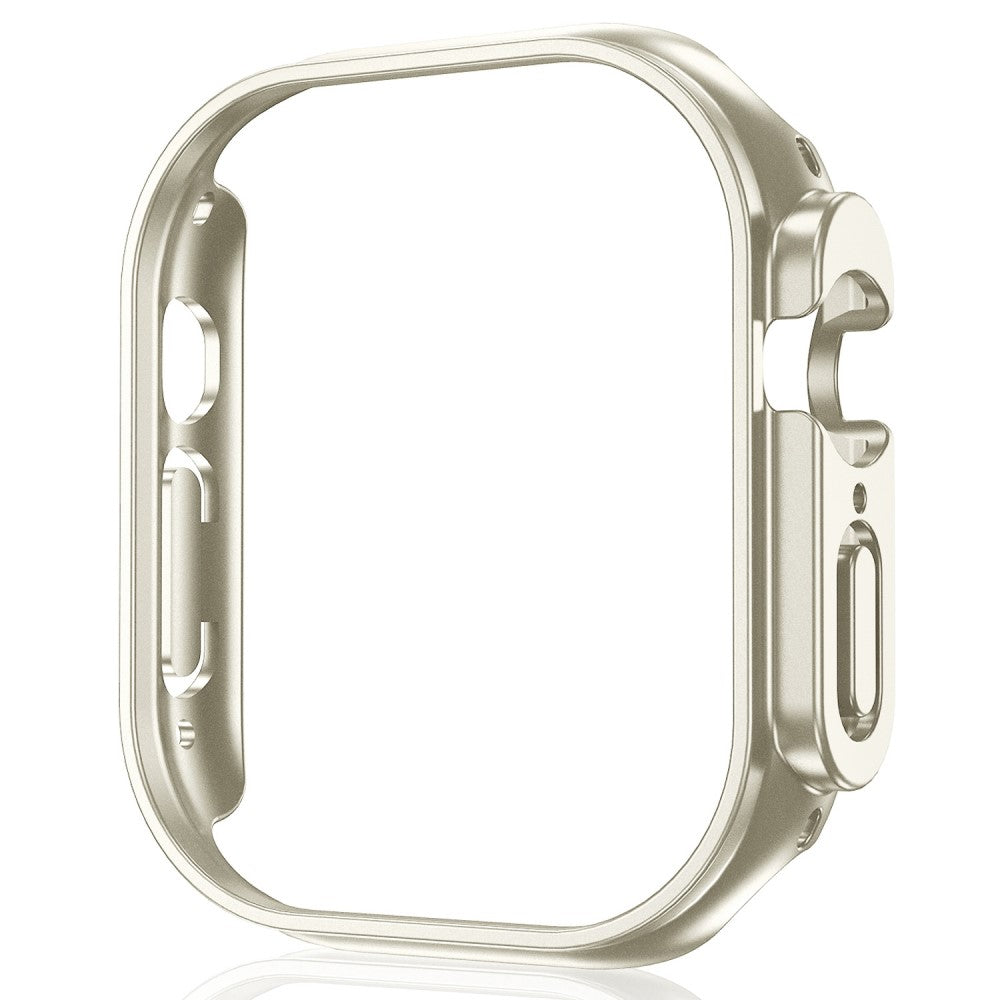 Fed Apple Watch Ultra Plastik Cover - Sølv#serie_1