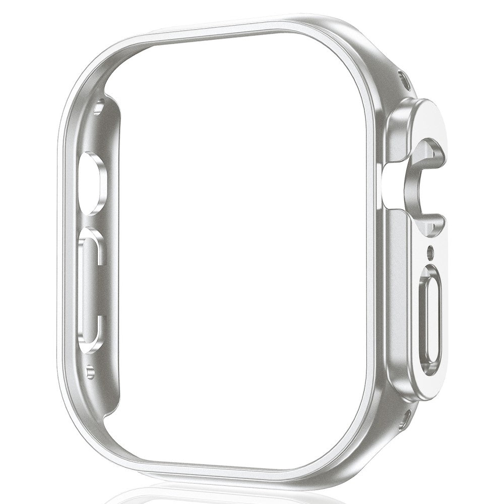 Fed Apple Watch Ultra Plastik Cover - Sølv#serie_2