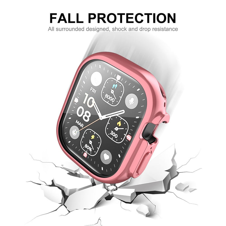 Beskyttende Apple Watch Ultra Silikone Cover - Pink#serie_1