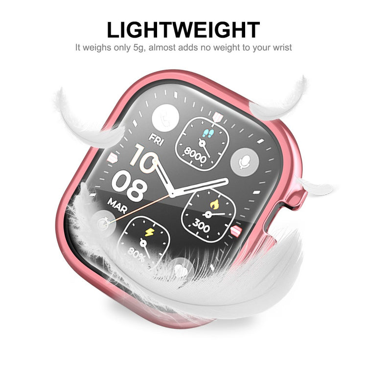 Beskyttende Apple Watch Ultra Silikone Cover - Sølv#serie_3