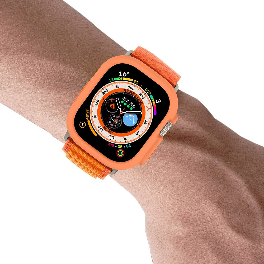 Fint Apple Watch Ultra Silikone Cover - Sort#serie_2