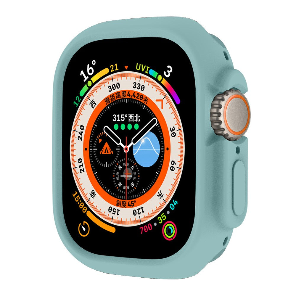 Fint Apple Watch Ultra Silikone Cover - Grøn#serie_7