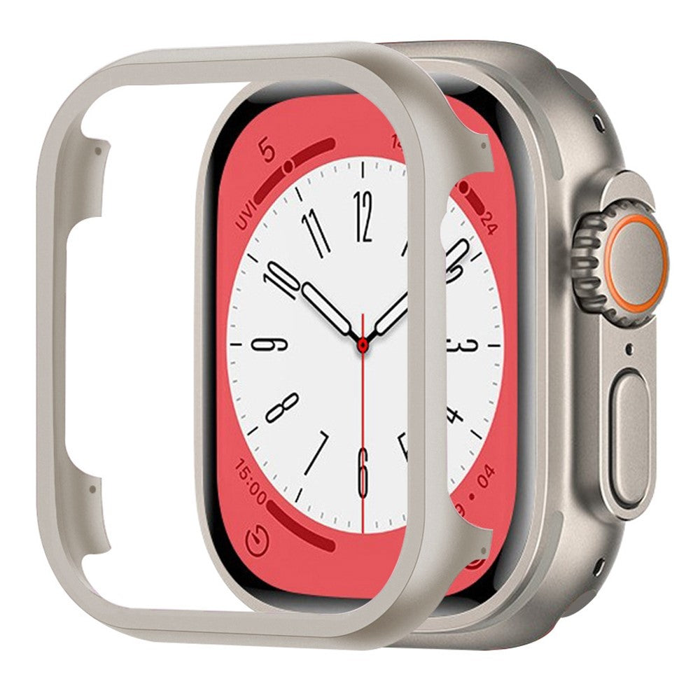 Apple Watch Ultra  Metal Bumper  - Hvid#serie_3