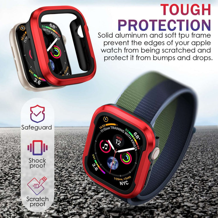 Apple Watch Ultra  Metal Bumper  - Rød#serie_5
