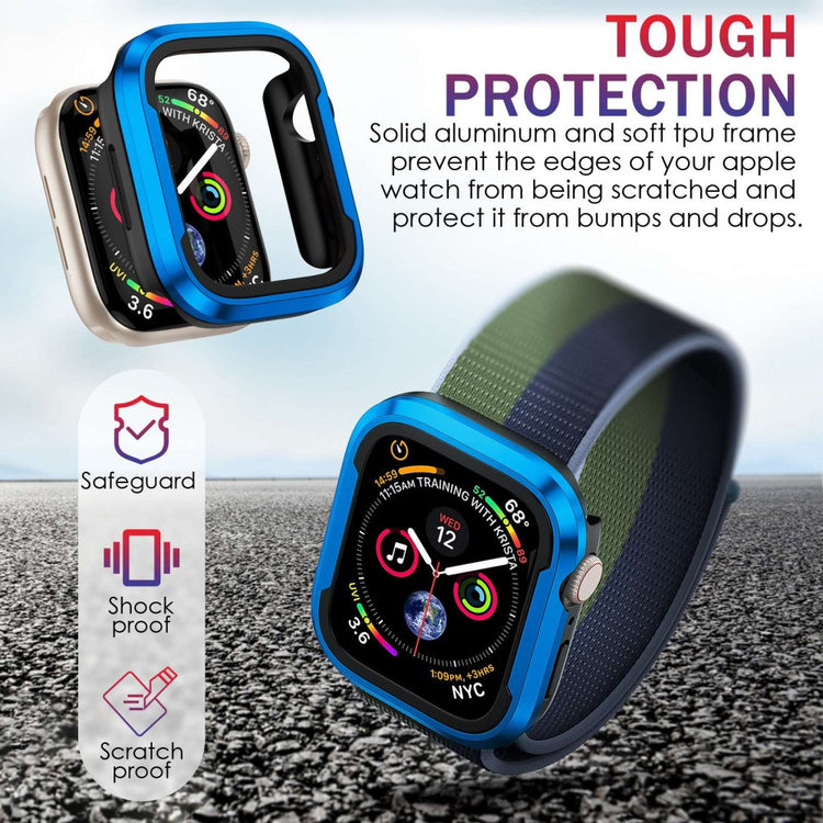 Apple Watch Ultra  Metal Bumper  - Blå#serie_7