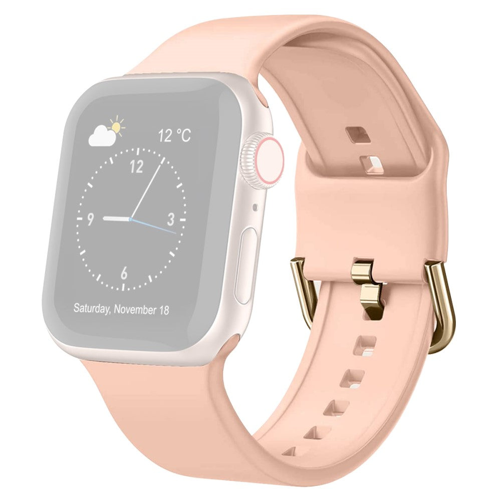 Vildt Rart Silikone Rem passer til Apple Watch Ultra - Pink#serie_1