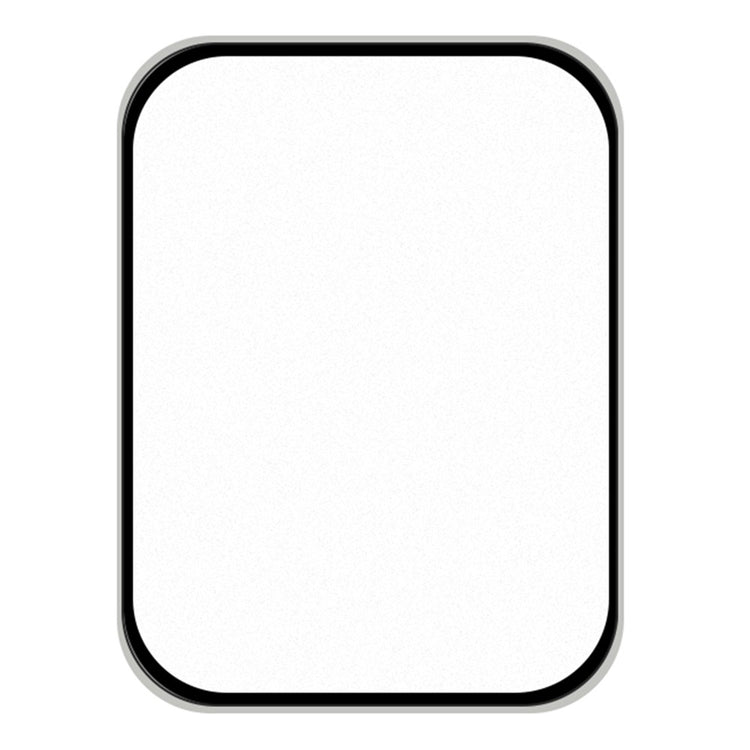 Vildt Fint Universal Cover med Skærmbeskytter i Plastik og Glas passer til Apple Watch Series 8 (45mm) / Apple Watch Series 7 45mm - Sølv#serie_3