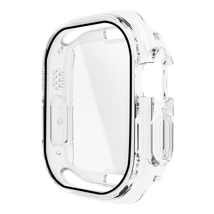 Vildt Fint Universal Cover med Skærmbeskytter i Plastik og Glas passer til Apple Watch Series 8 (45mm) / Apple Watch Series 7 45mm - Sølv#serie_5