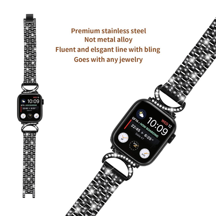 Metal Cover passer til Apple Watch Ultra - Sort#serie_1