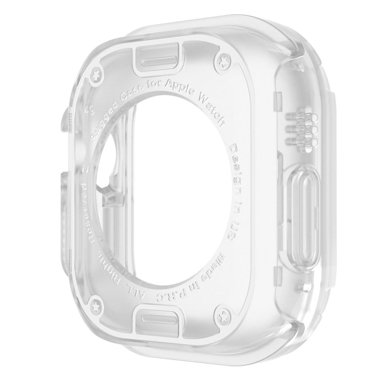 Beskyttende Silikone Bumper passer til Apple Watch Ultra - Gennemsigtig#serie_4