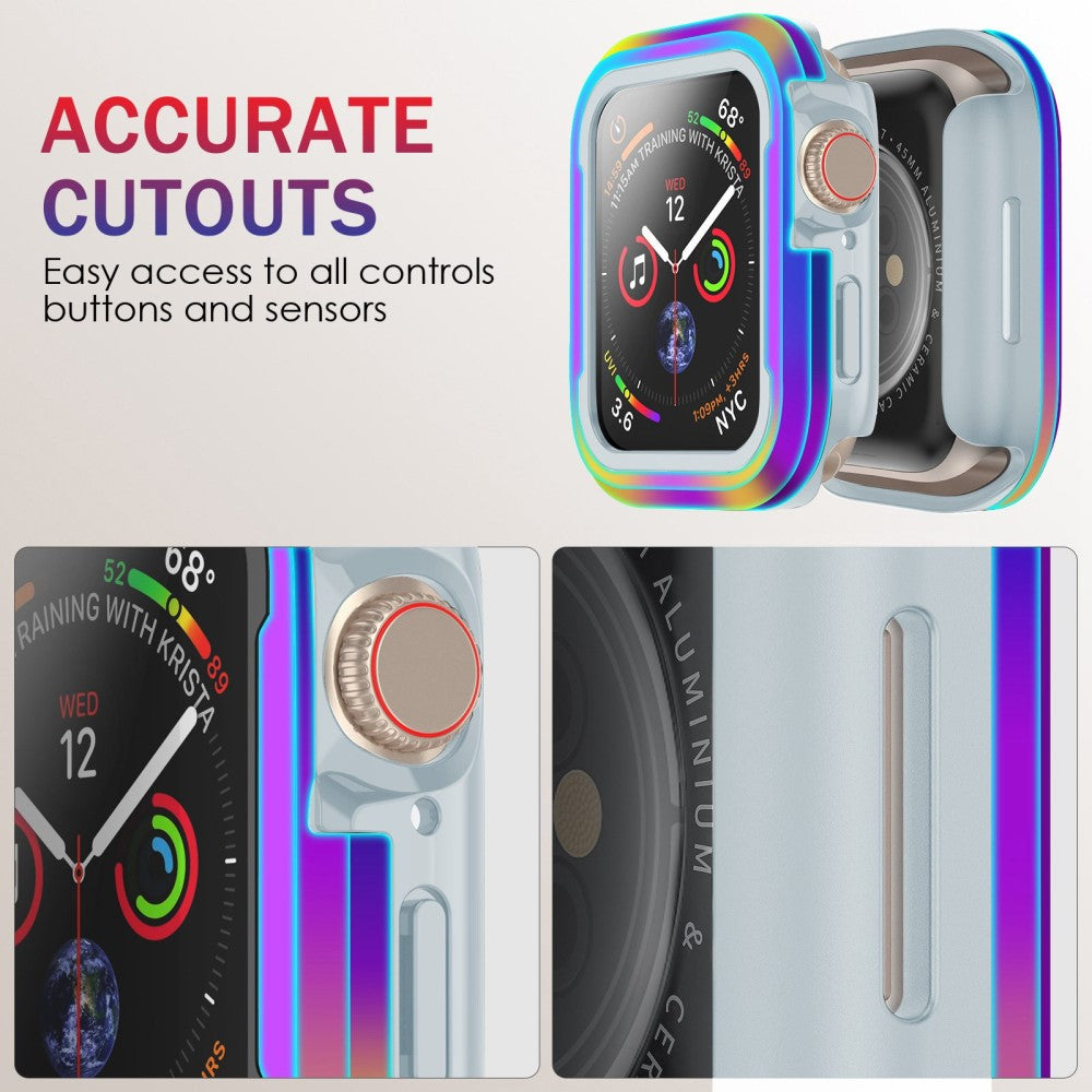 Apple Watch Series 8 (41mm) / Apple Watch Series 7 41mm  Metal Bumper  - Flerfarvet#serie_1