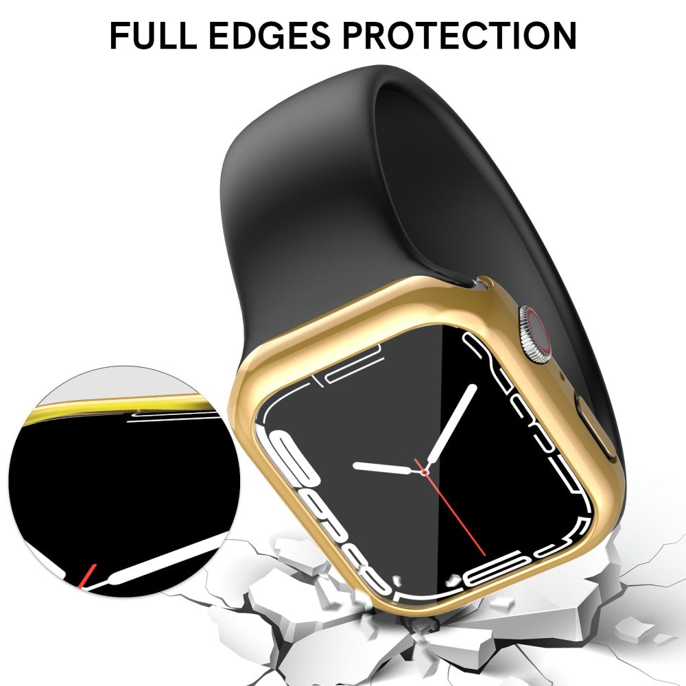 Rigtigt Godt Apple Watch Series 7 41mm / Apple Watch Series 8 (41mm) Plastik Cover - Guld#serie_2