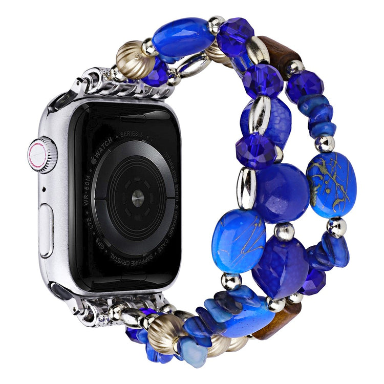 Meget Fed Plastik Universal Rem passer til Apple Smartwatch - Blå#serie_4