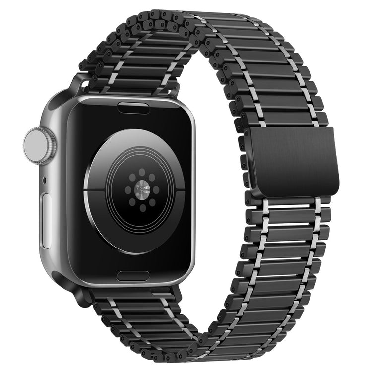Sejt Metal Universal Rem passer til Apple Smartwatch - Sort#serie_3