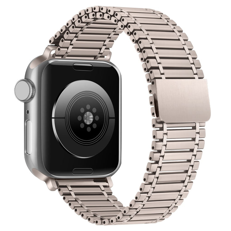 Sejt Metal Universal Rem passer til Apple Smartwatch - Sølv#serie_4