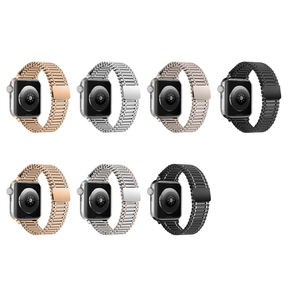 Sejt Metal Universal Rem passer til Apple Smartwatch - Sort#serie_5
