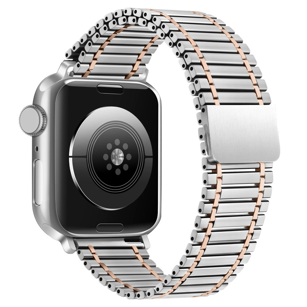 Sejt Metal Universal Rem passer til Apple Smartwatch - Sølv#serie_6