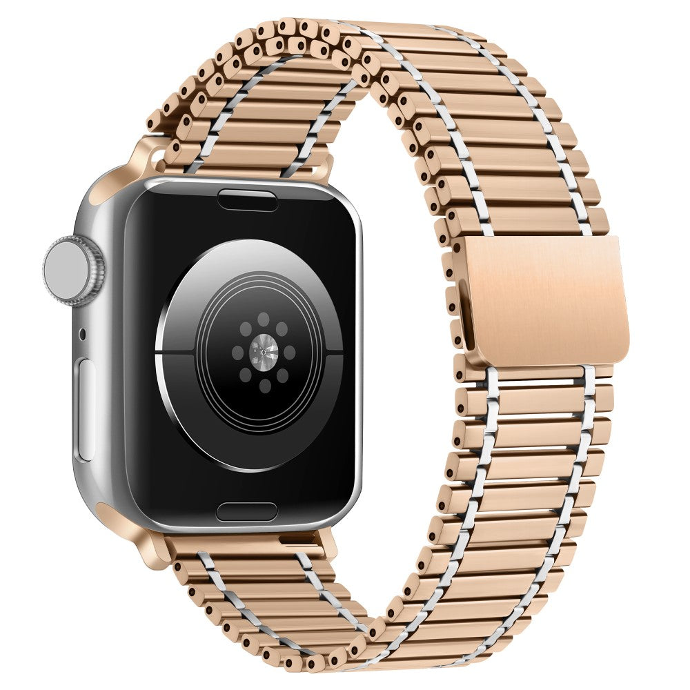 Sejt Metal Universal Rem passer til Apple Smartwatch - Pink#serie_7