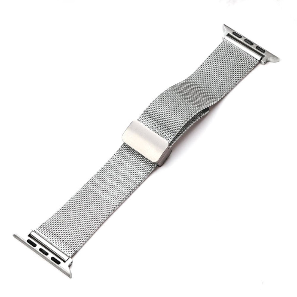 Meget Fint Metal Universal Rem passer til Apple Smartwatch - Sølv#serie_1