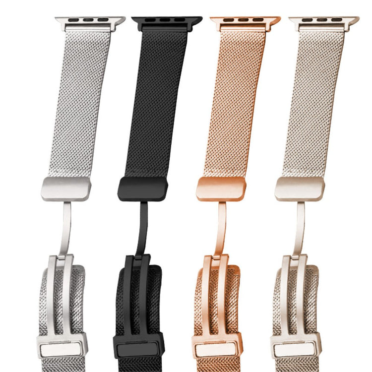 Meget Fint Metal Universal Rem passer til Apple Smartwatch - Blå#serie_5