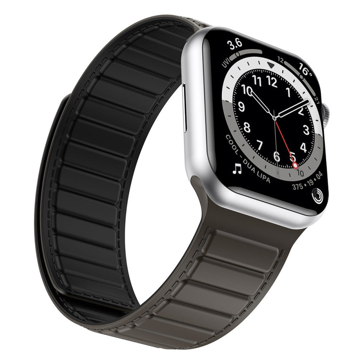 Vildt Rart Silikone Universal Rem passer til Apple Smartwatch - Brun#serie_1