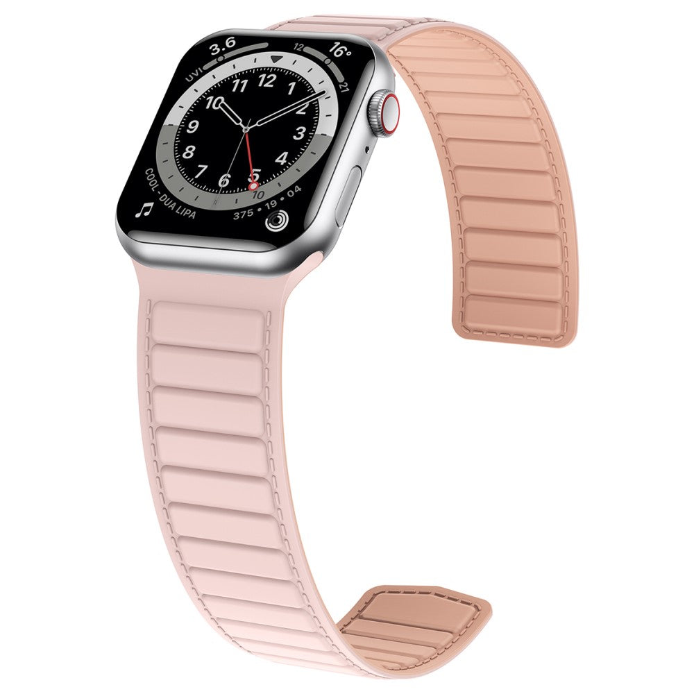 Vildt Rart Silikone Universal Rem passer til Apple Smartwatch - Pink#serie_3