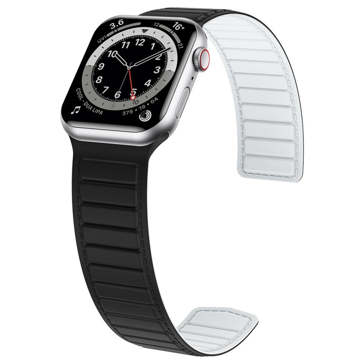 Vildt Rart Silikone Universal Rem passer til Apple Smartwatch - Sort#serie_4