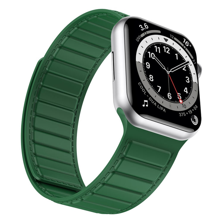 Vildt Rart Silikone Universal Rem passer til Apple Smartwatch - Grøn#serie_7