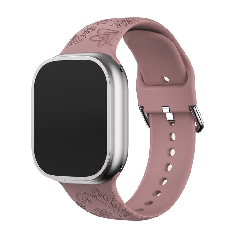 Helt Vildt Smuk Silikone Universal Rem passer til Apple Smartwatch - Brun#serie_2